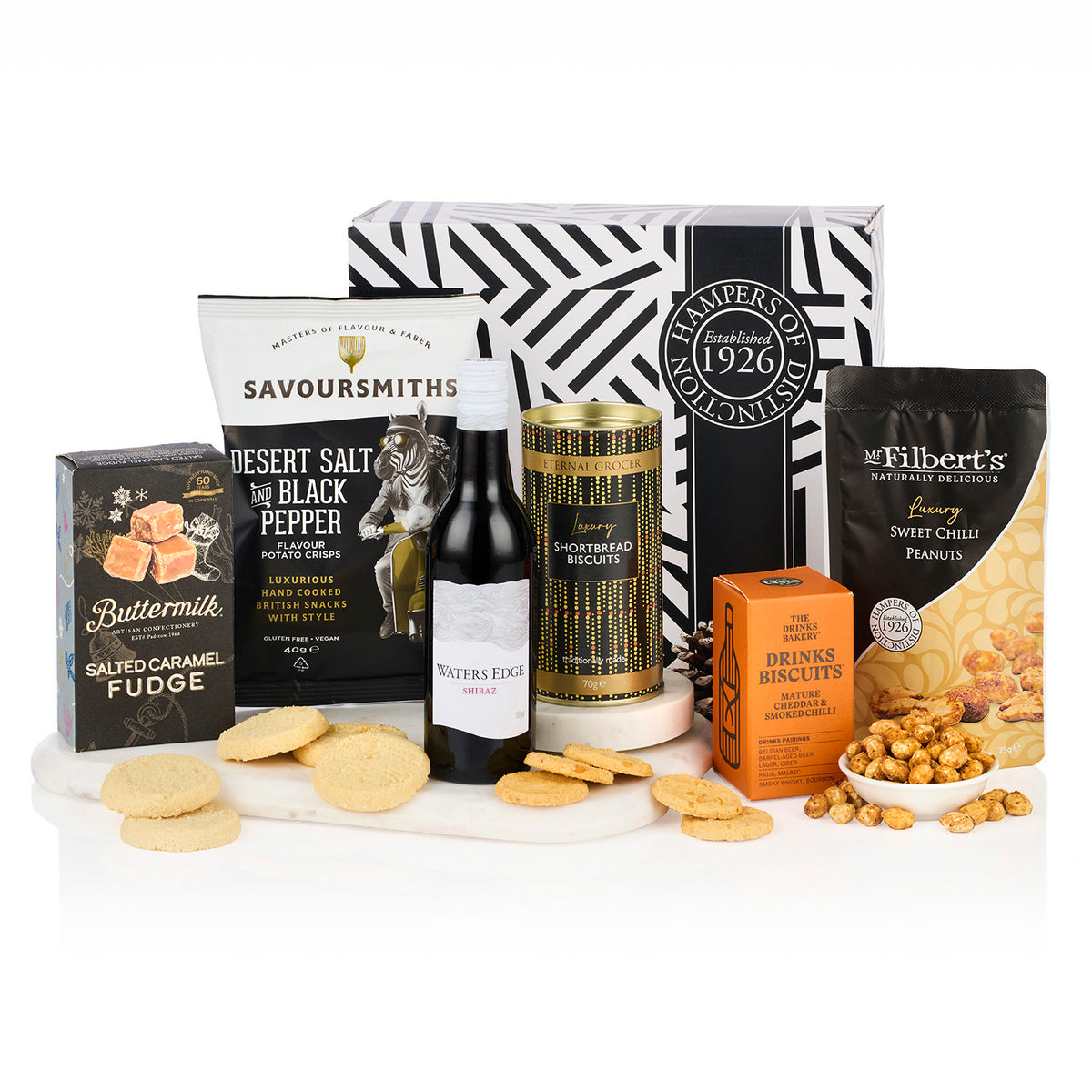 Wine & Treats Gift Box