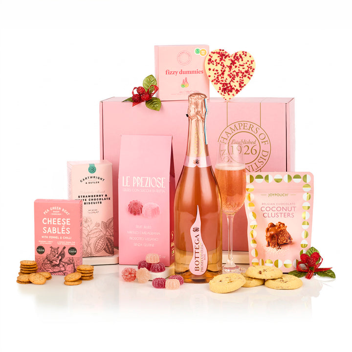 Luxury Rose Prosecco Gift Box | Premium Corporate Rosé Prosecco Gift | Christmas 2026